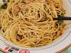 青椒炒肉干拌面-刘氏三和面馆