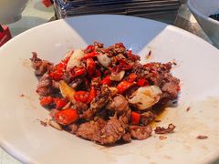 铁板牛肉-昱龙大盆牛蛙馆(三兴街总店)
