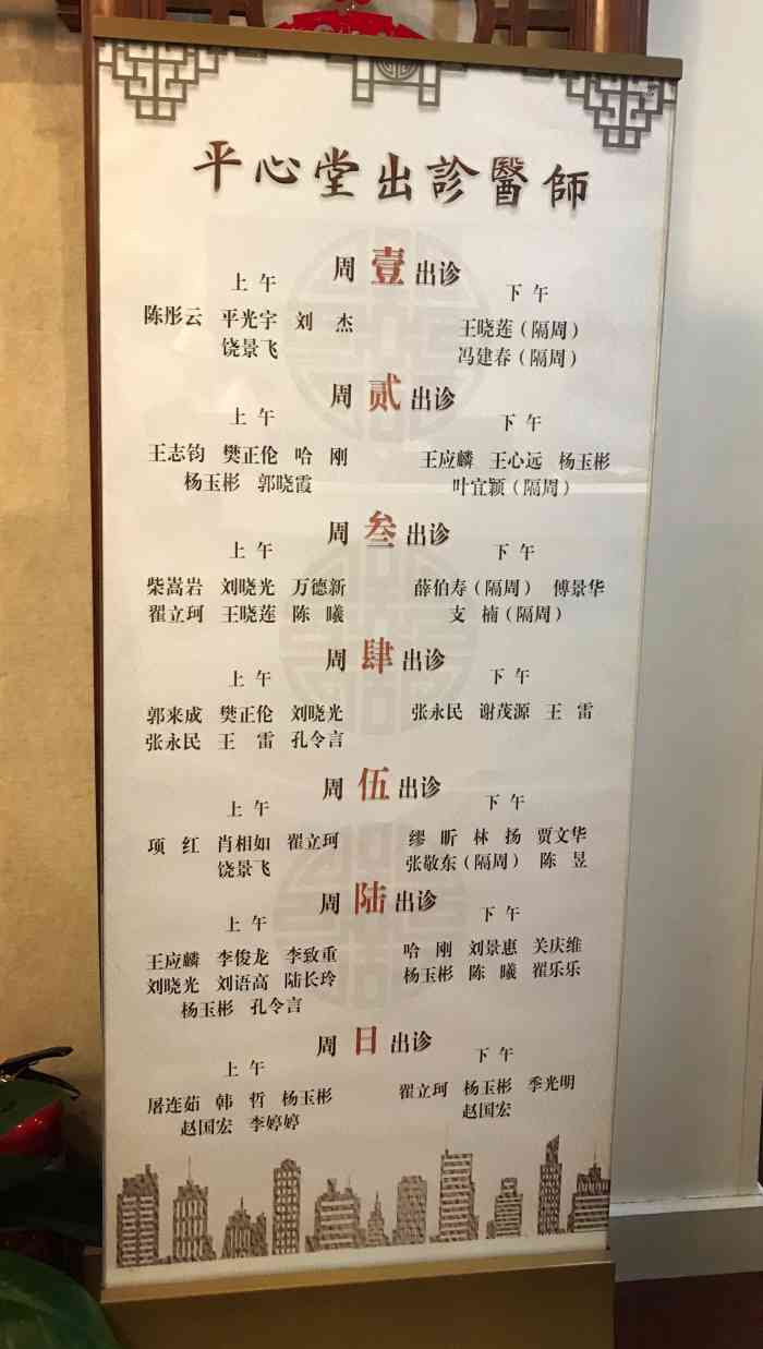 北京平心堂专家挂号图片