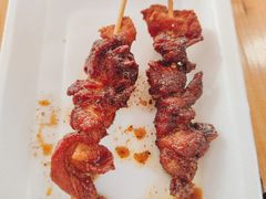炸肉串-谢怀亮芝麻茶