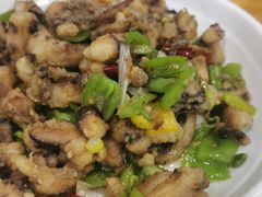 干煸鱿鱼-满口香饭店