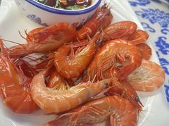 白灼基围虾-范饭椰林川湘味海鲜·椰子鸡(三亚湾椰梦长廊店)