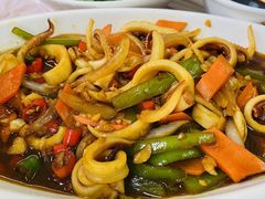 爆炒鱿鱼-阿杰臻选海鲜饭店(普陀山店)