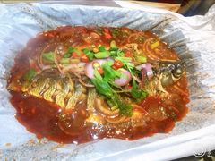 -卢渔翁纸包·脆皮烤活鱼(麓谷小镇店)