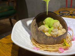 青麻椰香鳕鱼-HOME餐厅粤菜 融合菜