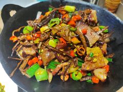 烟笋炒腊肉-建辉湖南土菜馆(南大街店)