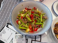 卜辣椒芹菜炒黄牛肉-农耕记·湖南土菜(halo广场店)