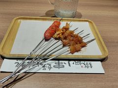 -街角等你.大连海鲜烧烤.经典铁板海鲜串(西安路店)