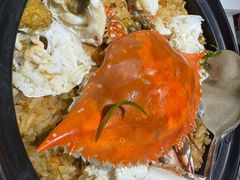 梭子蟹焖土豆糯米饭-3号仓库·创意中国菜(新世界城店)
