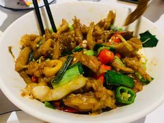 爆炒鸭掌筋-老长沙龙虾馆·聚会餐厅(白石洲店)