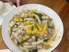 糟肉竹笋炒年糕-老袁炒年糕(富豪路店)