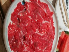 头牌鲜切牛肉-蜀留香火锅(社会山店)