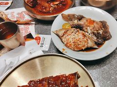 -草家酱蟹炭火烤肉店(珲春南路二店)