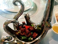 秋葵煎炒西冷牛肉-梧桐