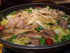 原味牛杂火锅-丁记盐蘸牛肉·新杭菜(河东路店)