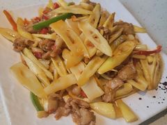 小炒脆笋-秋色客家菜(流塘店)