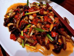 鸡枞菌爆牛肚-中国徽菜·徽商故里(罍街店)