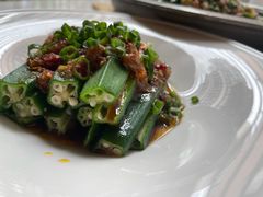 水豆豉拌秋葵-周三的情书花园餐厅(江北店)