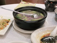 上汤鸭仔菜-畔山酒店中餐厅