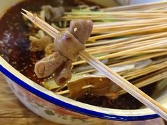 -拈签一笑黄牛肉辣卤串串
