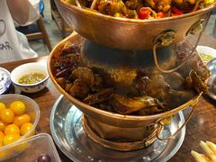 -超越炭火牛蛙火锅鸡(河东店)
