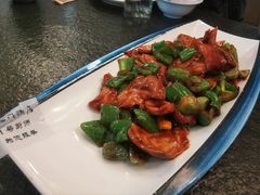 腊八蒜炒肚片-福临门酒店·海鲜·家常菜·浑锅