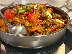 -贵州辣子鸡番茄鸡