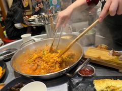-山·烤辣鸡韩国料理(西溪路店)