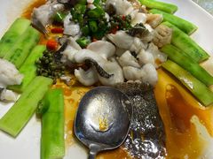 鲜花椒蒸桂花鲈-猪肉婆私房菜(容桂总店)