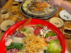 -陈叉子钢盆烤肉(中原万达店)