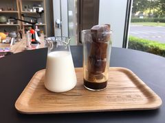 黑砖拿铁-dotcom coffee古点咖啡(致真大厦店)