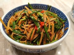 土韭菜炒藕丝-曾家厨房·新徽菜(高新天柱路店)
