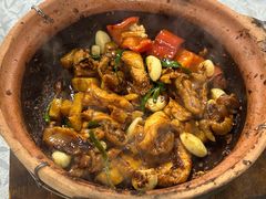 啫啫起片无骨脆皮鸡-天宝食坊·啫啫煲大排档(西华路店)