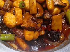 -东来菜馆•手抓海鲜家常菜•海鲜锅贴(鸽子窝店)