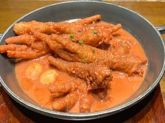 卤蛋鸡爪煲-九炉分座(五彩店)