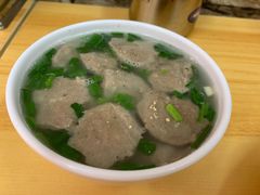 牛肉饼汤-汕尾小吃铜盘推(埔尾篮球场店)