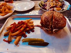牛肉汉堡-FOAM LAB 泡沫实验室精酿餐吧