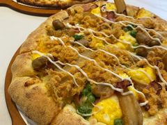 培根多多肉香粉松土豆比萨-达美乐比萨(留仙大道店)