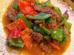 尖椒炒牛肉-解语花音乐主题餐厅(龙洞店)