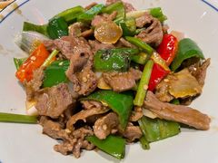 小炒黄牛肉-园林美食城·本土农家菜(杨和镇店)