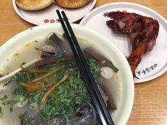 小碗羊杂汤（一半羊杂一半羊血）-武圣羊汤(武圣路店)