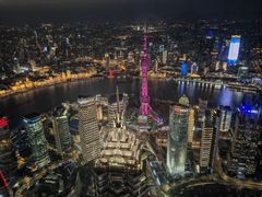 -上海环球金融中心云端足球盛典
