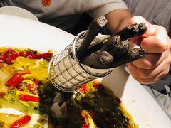 沾汤吃的黑油条-太二酸菜鱼(广州IFC国金天地店)