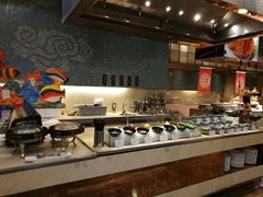 自助调料区-宜昌富力皇冠假日酒店·咖啡1号西餐厅