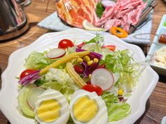 -明洞阿姨·韩式酱蟹烤肉·创意料理(三元桥店)