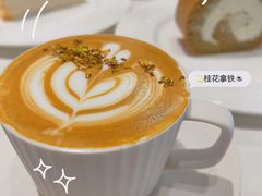 桂花拿铁-双风车咖啡馆 Twin Windmills(六道口店)