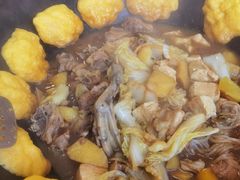 -粘豆包柴火铁锅炖