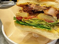 土耳其香料烤鸡汉堡-shark burger·鲨鱼汉堡(交子大道店)