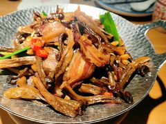 腊肉鹿茸菌-小放牛炒菜馆(衡百店)