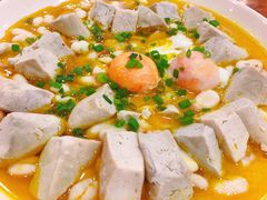 清蒸咸蛋目鱼臭豆腐猪脑-绍兴名菜馆(可乐路店)
